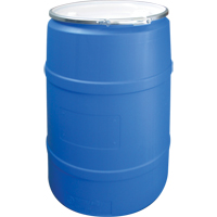 Polyethylene Drums, 55 US gal (45 imp. gal.), Open Top, Blue DC525 | Ontario Packaging