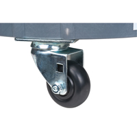 Leak Containment Drum Dolly, 24.25" dia. X 7.625" H, 1.5 US Gal. Spill Cap. Ontario Packaging