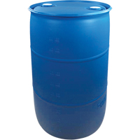 Polyethylene Drums, 55 US gal (45 imp. gal.), Closed Top, Blue DC529 | Ontario Packaging