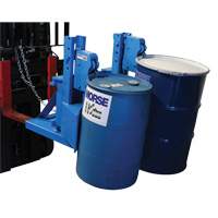 Manipulateur de barils MORSPEED 1500 pour chariot &eacute;l&eacute;vateur, Pour 55 gal. US (45 gal. imp.) Ontario Packaging