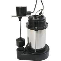 Stainless Steel Housing-Cast Iron Base Sump Pump, 1/3 HP, 3630 GPH Flow Rate Ontario Packaging