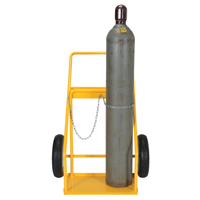 Chariot pour bouteille de gaz, Roues Caoutchouc, Base de 22" la x 14-1/8" lo, 250 lb Ontario Packaging