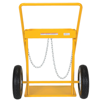 Chariot pour bouteille de gaz, Roues Caoutchouc, Base de 22" la x 14-1/8" lo, 250 lb Ontario Packaging