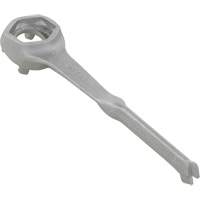 Single Ended Specialty Bung Nut Wrench, 1-1/2" Opening, 4-1/4" Handle, Non-Sparking Aluminum DC789 | Ontario Packaging