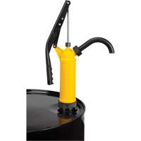 Lever-Type Drum Pump, Polypropylene, 14 oz./Stroke, Fits 5-55 Gal. Ontario Packaging