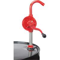 Rotary Type Drum Pump, Cast Iron/Steel, Fits 30-55 Gal., 8 oz./Stroke Ontario Packaging