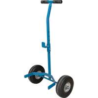 Cylinder Cart, Flat-Free Wheels, 15-1/2" W x 14-1/4" L Base, 600 lbs. Ontario Packaging