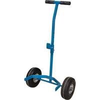 Cylinder Cart, Flat-Free Wheels, 15-1/2" W x 14-1/4" L Base, 600 lbs. Ontario Packaging