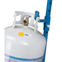 Cylinder Cart, Flat-Free Wheels, 15-1/2" W x 14-1/4" L Base, 600 lbs. Ontario Packaging