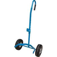 Cylinder Cart, Flat-Free Wheels, 15-1/2" W x 14-1/4" L Base, 600 lbs. Ontario Packaging