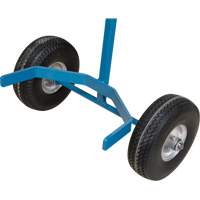 Cylinder Cart, Flat-Free Wheels, 15-1/2" W x 14-1/4" L Base, 600 lbs. Ontario Packaging