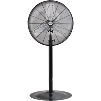 Non-Oscillating Pedestal Fan, Heavy-Duty, 2 Speed, 24" Diameter EA642 | Ontario Packaging