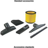 Vacuum, Wet-Dry, 6.5 HP, 16 US Gal. (60.6 Litres) Ontario Packaging