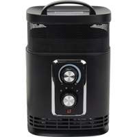 360 Degree Surround Portable Heater, Ceramic, Electric, 5200 BTU/H EB480 | Ontario Packaging