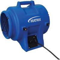 8" Air Blower with 15' Ducting & Canister, 1/4 HP, 816 CFM, Explosion Proof EB537 | Ontario Packaging