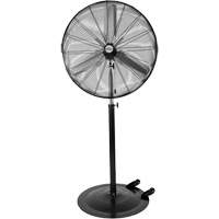 Oscillating Pedestal Fan with Casters, Industrial, 3 Speed, 30" Diameter Ontario Packaging
