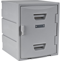 Locker, 15" x 15" x 18", Grey, Assembled FC689 | Ontario Packaging
