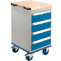 Mobile Cabinet Benches- Assembly Kits, Single FH407 | Ontario Packaging