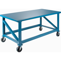 Extra Heavy-Duty Workbenches - All-Welded Benches, Steel Surface Ontario Packaging