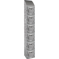 Locker, 12" x 15" x 12", Grey, Assembled Ontario Packaging