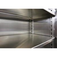 Extra Heavy-Duty Cabinet Shelf, 36" x 24", 1900 lbs. Capacity, Stainless Steel, Grey FI349 | Ontario Packaging