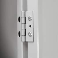 Clean Line Lockers, 2 -tier, Bank of 4, 48" x 18" x 72", Steel, Charcoal, Rivet (Assembled) Ontario Packaging