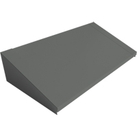 All-Welded Concorde - Heavy-Duty Lockers Sloping Top, 3 Bank, 18" D x 36" W x 6" H, Steel Ontario Packaging