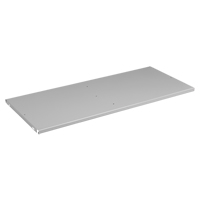 Extra Cabinet Shelf, 36" x 18", 200 lbs. Capacity, Steel, Light Grey Ontario Packaging