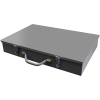 Compartment Steel Scoop Boxes, 17.875" W x 12" D x 3" H, 13 Compartments FL991 | Ontario Packaging