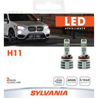 H11 Headlight Bulb, LED, 13.2 W/17 W, White Ontario Packaging