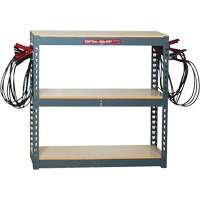 Battery Charging Rack with 10 Clamp Sets Ontario Packaging
