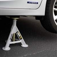 Performance Shorty Low Profile Jack Stands, 3 tons Capacity, 11" - 17" H Ontario Packaging
