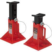 Jack Stands, Locking Pin, 5 tons Capacity, 9-1/2" - 15-3/4" H Ontario Packaging