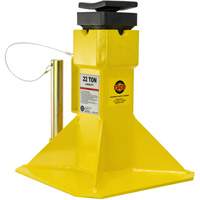 Crics avec sellette du dessus r&eacute;glable &agrave; vis, Tige verrouillable, 15-1/2" - 20-1/2" h Ontario Packaging