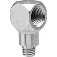 Grease Fitting Adapter with 90-Degree Angle, 1/4"-28 Thread Ontario Packaging