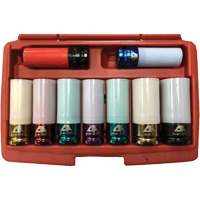 Thin Wall Master Impact Socket Set, 9 Pieces, 1/2" Drive Size Ontario Packaging