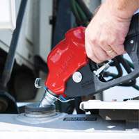Pistolet automatique rouge &agrave; tr&egrave;s haut d&eacute;bit pour diesel Ontario Packaging