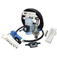Pompe de transfert de fluide d'&eacute;chappement diesel (DEF) 115 V CA avec support pour cuve GRV, pistolet et compteur Ontario Packaging
