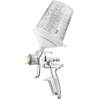 Pistolet de peinture de premi&egrave;re qualit&eacute; 4400?B HVLP?1,0 SR avec godet RPS 0,3?L, pour les retouches de finitions automobiles, Entr&eacute;e d'air 1/4" NPT, 4,24 pi³/min, Capacit&eacute; 0,3 L, 0,14 psi Ontario Packaging