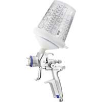 Pistolet de peinture de premi&egrave;re qualit&eacute; 4400?B RP?1,2 SR avec godet RPS 0,3?L, pour les retouches de finitions automobiles, Entr&eacute;e d'air 1/4" NPT, 7,06 pi³/min, Capacit&eacute; 0,3 L, 0,17 psi Ontario Packaging