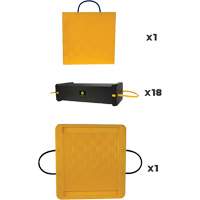 Ensemble de syst&egrave;me de sout&egrave;nement en composite CribLok 20 mcx Ontario Packaging