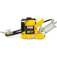 Pro Series “Shorty” Bottle Jack, 20 Ton(s), Air Hydraulic, 12-5/8" Raised Height Ontario Packaging