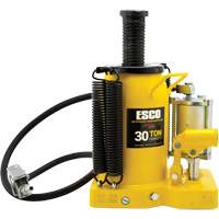 Pro Series  Bottle Jack, 30 tons, Air Hydraulic, 20" Raised Height Ontario Packaging