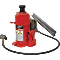 Cric-bouteille hydraulique de hauteur standard, 12 tonne(s), Air comprim&eacute;/hydraulique, 19-3/4" Hauteur &eacute;lev&eacute;e Ontario Packaging