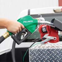 Green Automatic Diesel Spout Nozzle Ontario Packaging