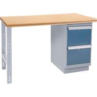 Industrial Duty Workbench, 30" W x 60" D x 34" H, 1000 lbs. Capacity Ontario Packaging