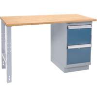 Industrial-Duty Workbench, Door w/ Drawer Combination, 1000 lbs Cap., 60" W x 36" D, 34" H Ontario Packaging