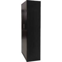 Armoire de rangement Hi-Boy, Acier, 4 Tablettes, 72" h x 36" la x 18" P, Noir Ontario Packaging