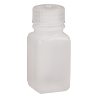 Easy-Grip Space-Saver Bottles, Square, 2 oz., Plastic HB014 | Ontario Packaging