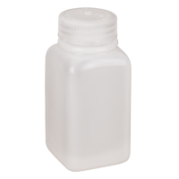Bouteilles peu encombrantes à prise facile, Carrée, 6 oz, Plastique HB015 | Ontario Packaging